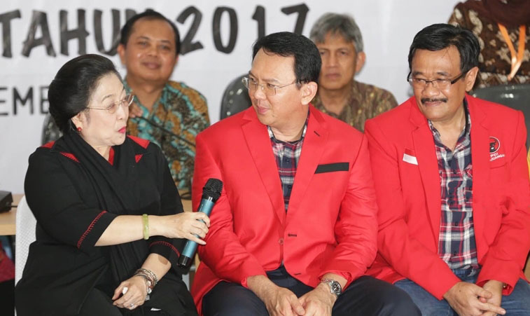 Megawati Dampingi Ahok - Djarot Daftar ke KPU DKI, Harapkan Pilkada Aman dan Lancar